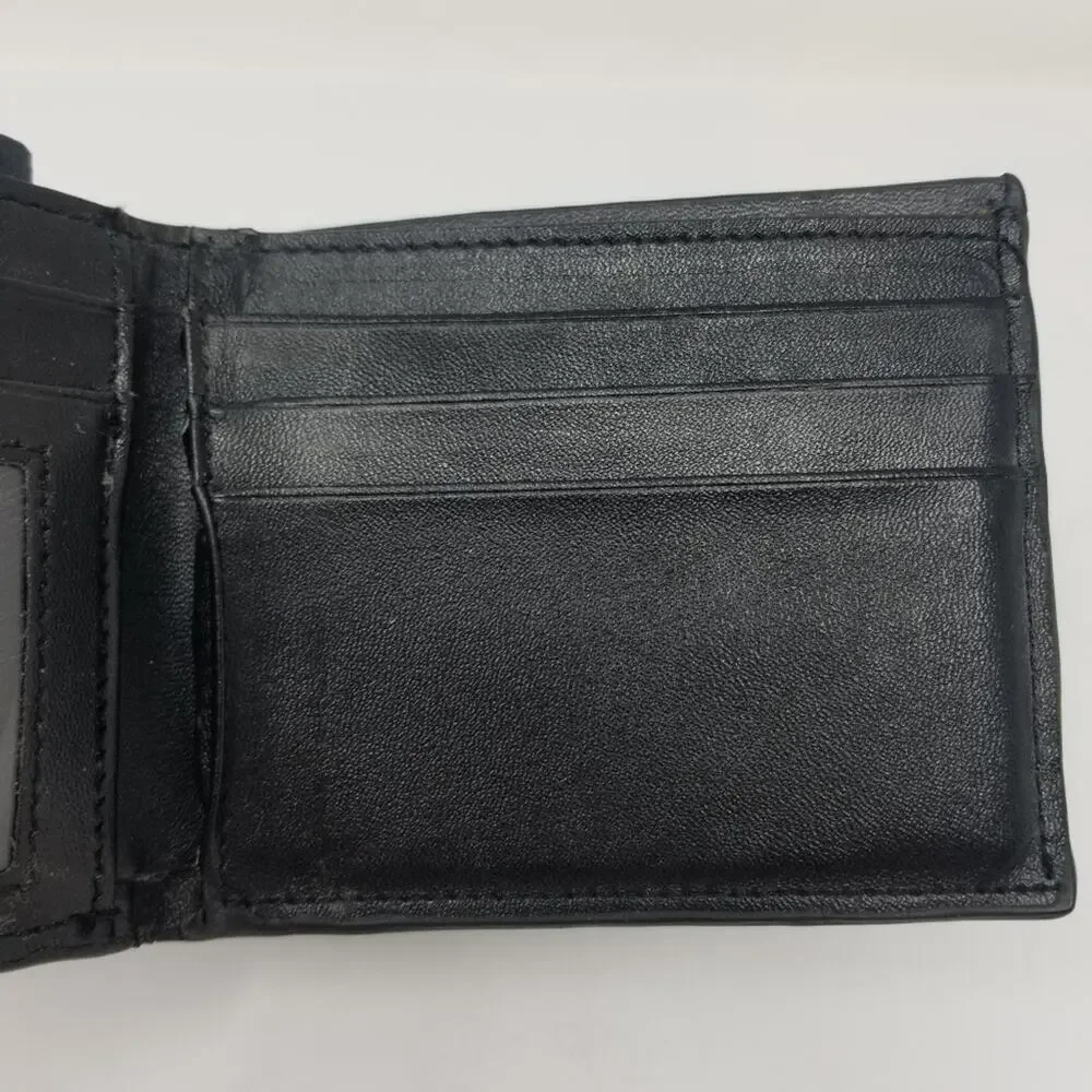Perry‎ Ellis Black Leather Men's Wallet